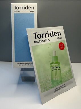 Torriden Dive In Hydrating Toner 300ml & Torriden Balanceful Mask — Bundle
